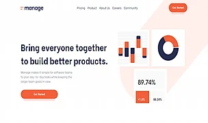 Manage Landing Page
